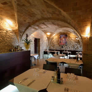 L'interno del ristorante / The restaurant inside / Innenrestaurant - Le Vecchie Mura