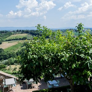 Affittacamere centro San Gimignano con vista